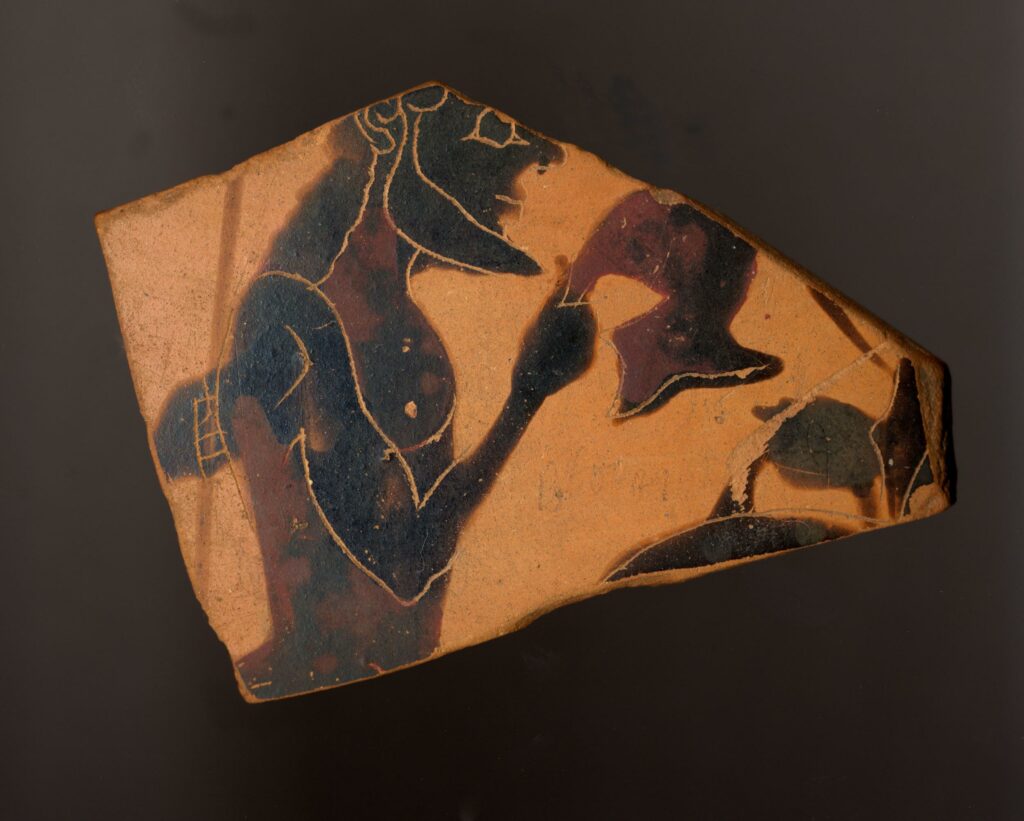 Achilles given his armor by Thetis